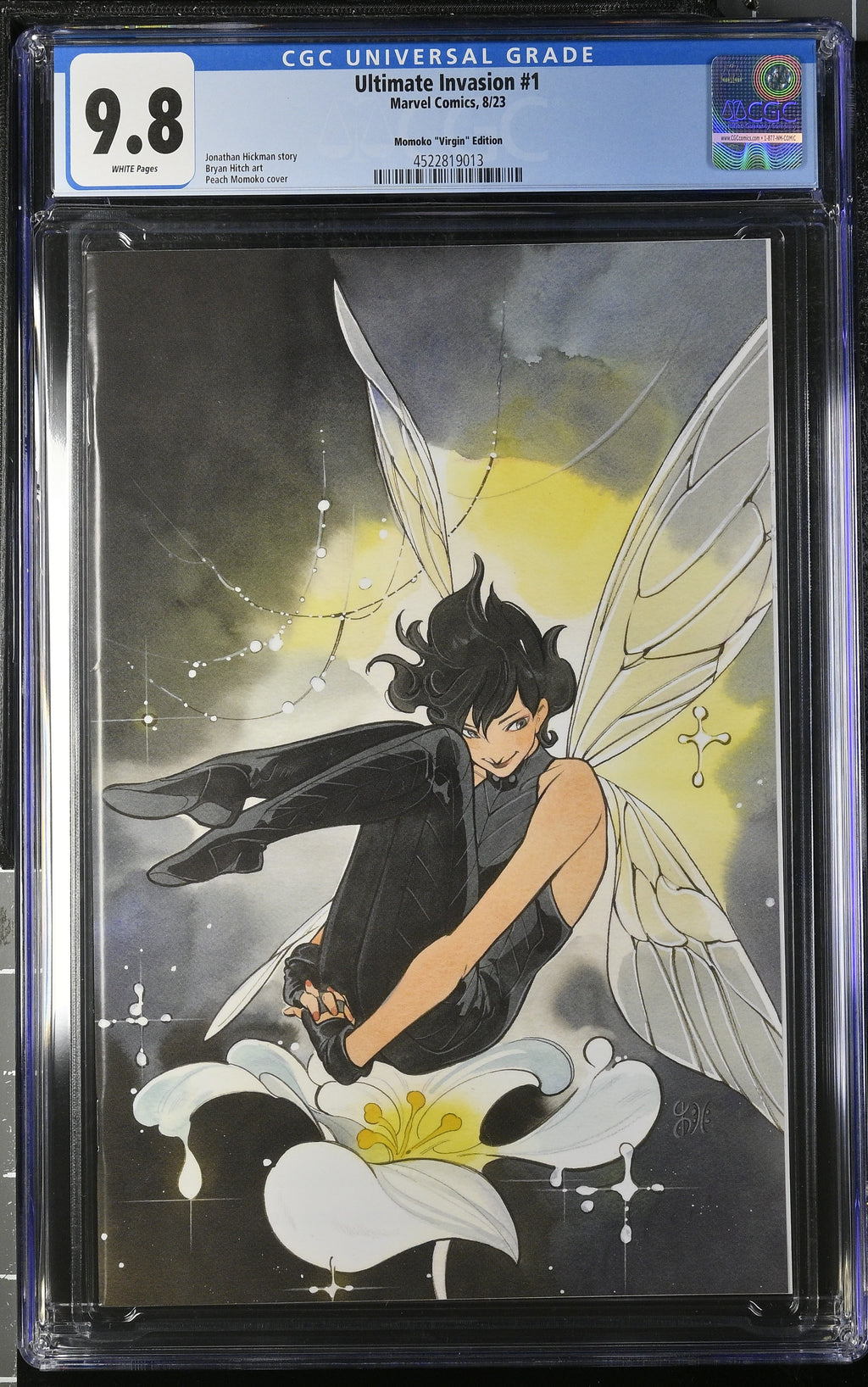 Ultimate Invasion #1 CGC 9.8 Peach Momoko 1:100 Virgin Variant