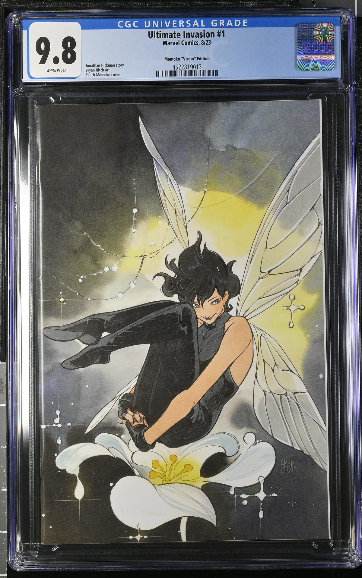 Ultimate Invasion #1 CGC 9.8 Peach Momoko 1:100 Virgin Variant