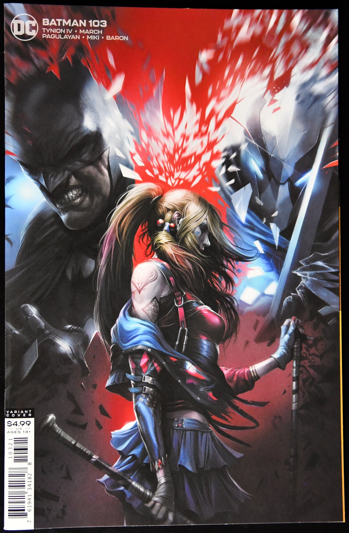 Batman #103 (2020) Francesco Mattina Harley Quinn Cardstock Variant