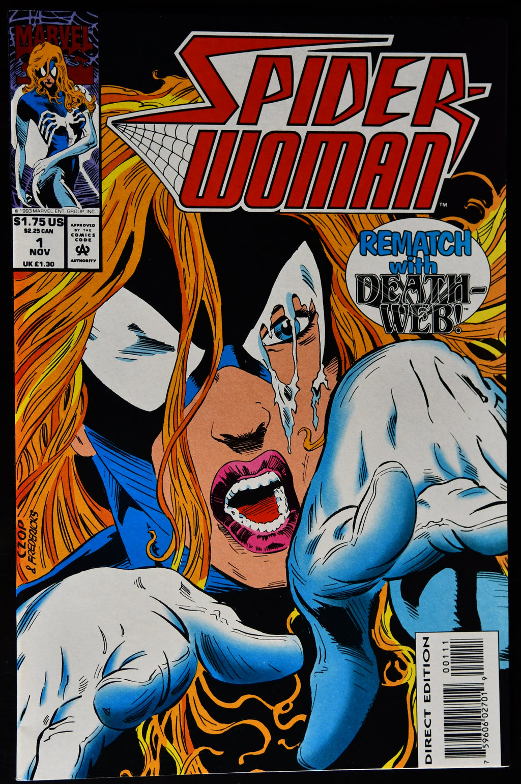 Spider-Woman #1 (1993) Julia Carpenter Death-Web Marvel Comics