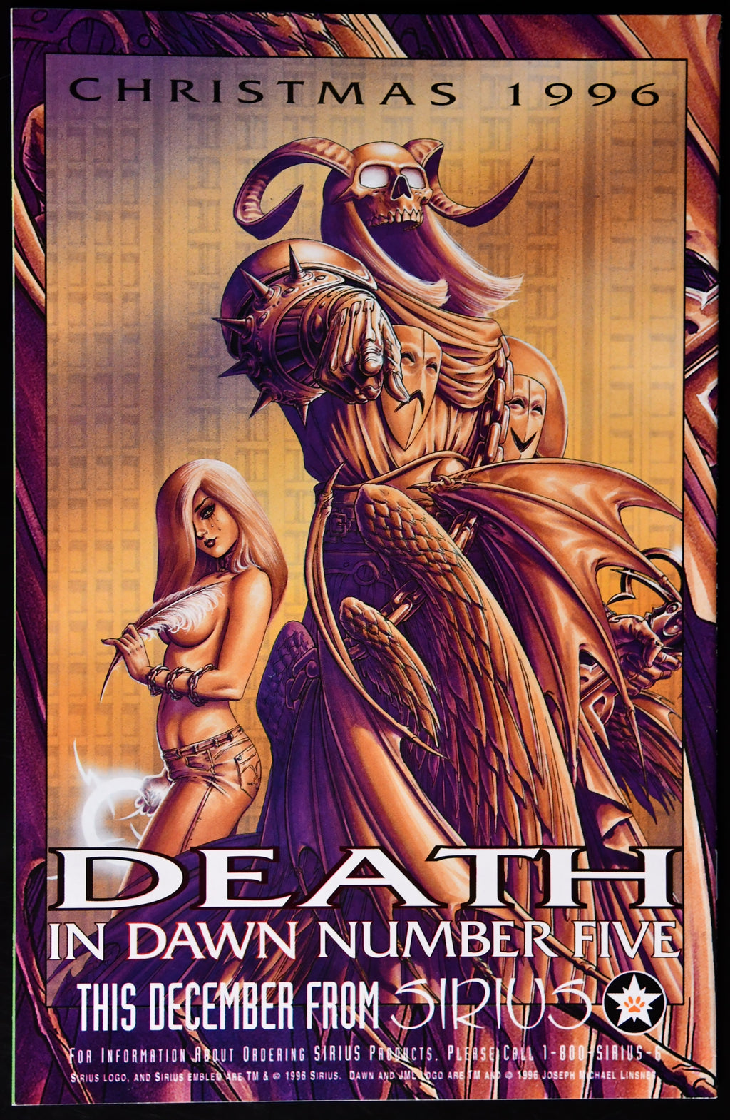 Dawn #4 (1996) Joseph Michael Linsner Sirius Entertainment
