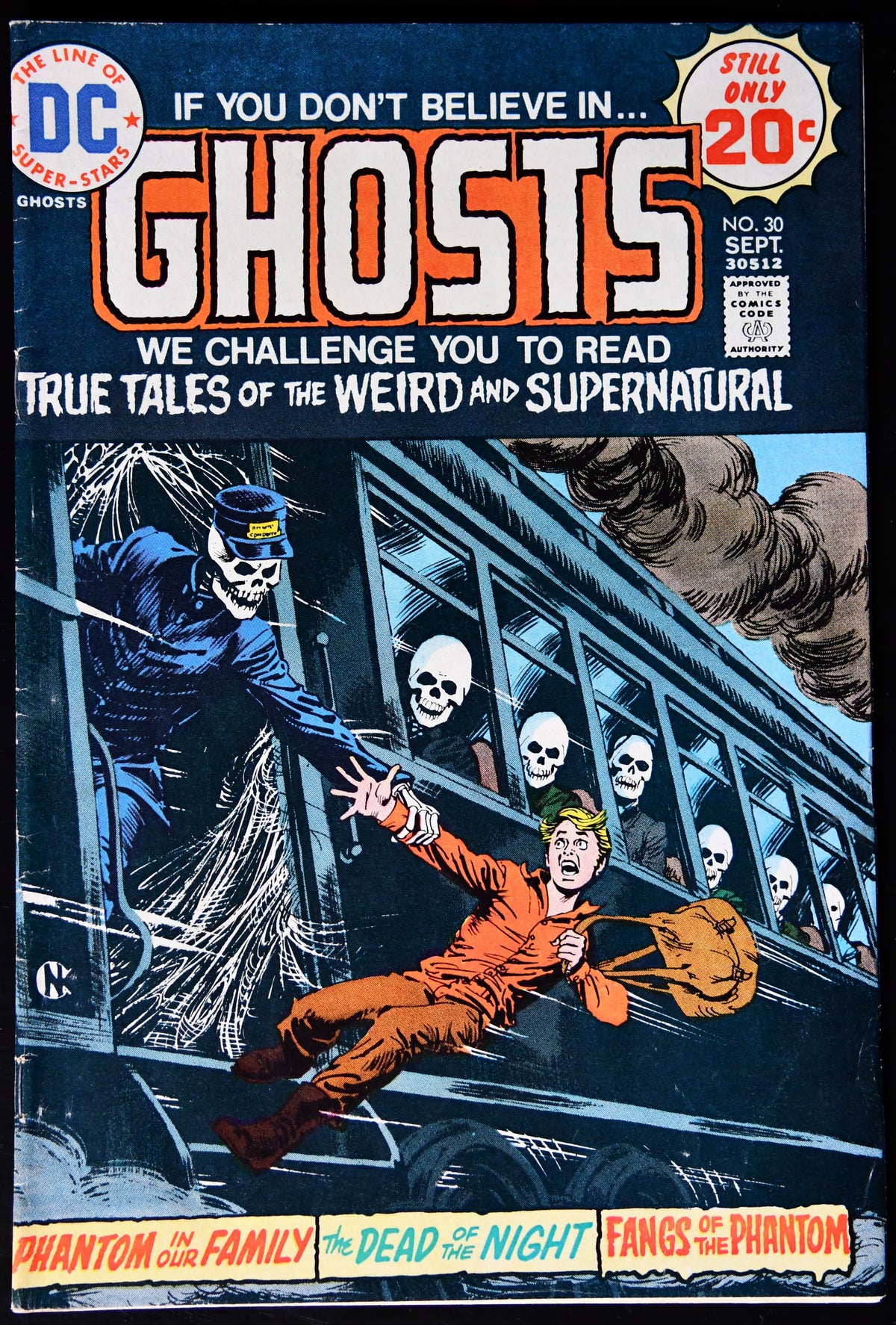 Ghosts #30 1974 DC Comics Nick Cardy Cover Bronze Age Horror Supernatural