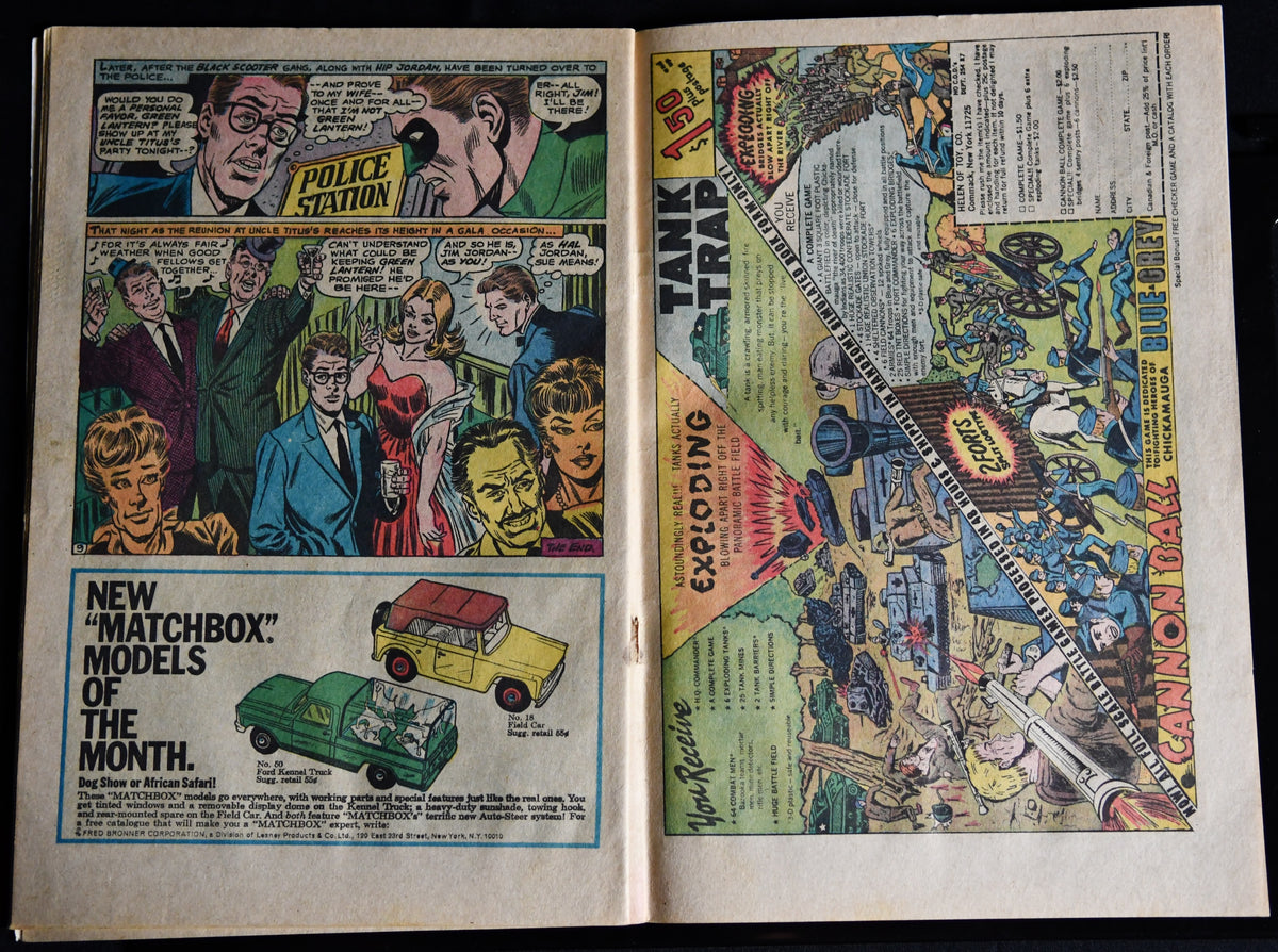 Green Lantern #71 1969 DC Silver Age Gil Kane 1st Olivia Reynolds