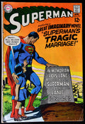 Superman #215 1969 DC Neal Adams Cover Lois Lane Tragic Marriage Silver Age