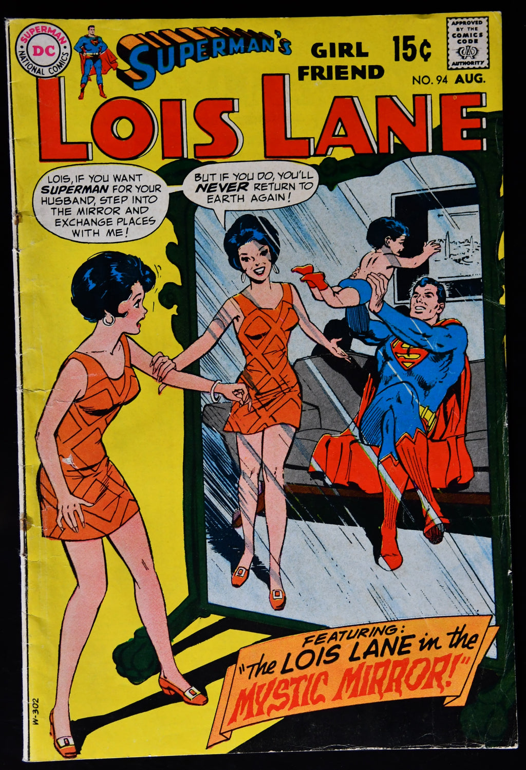 Lois Lane #94 1969 DC Curt Swan Neal Adams Cover Silver Age Superman