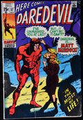 Daredevil #57 1969 Matt Murdock Reveals Identity to Karen Page Marvel
