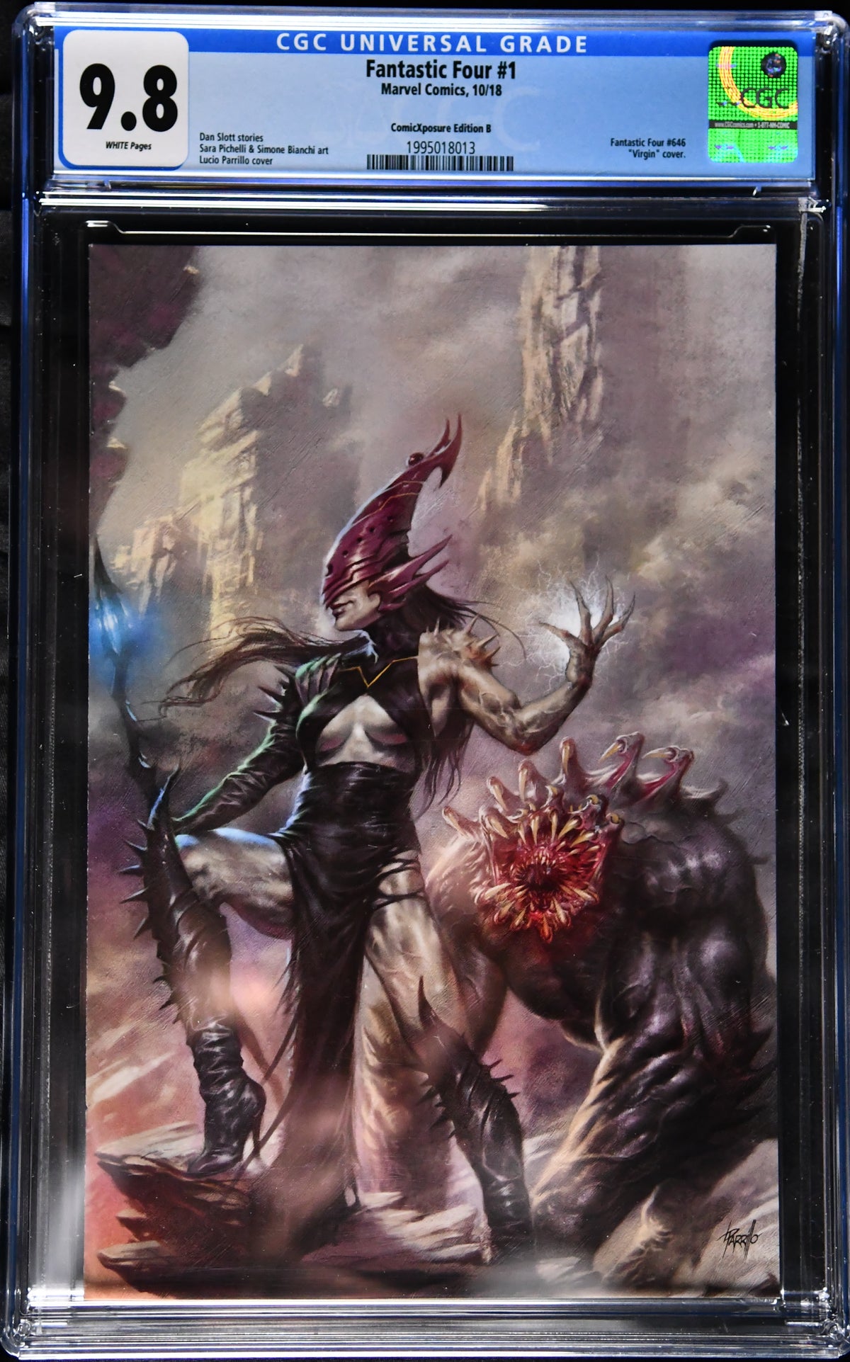 Fantastic Four #1 CGC 9.8 Lucio Parrillo Virgin ComicXposure Variant
