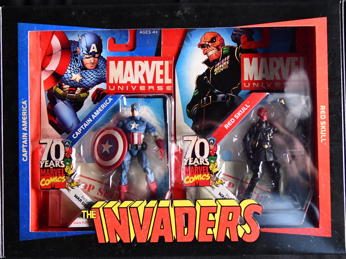 Marvel Universe The Invaders 70th Anniversary 4-Pack 2009 SDCC Exclusive