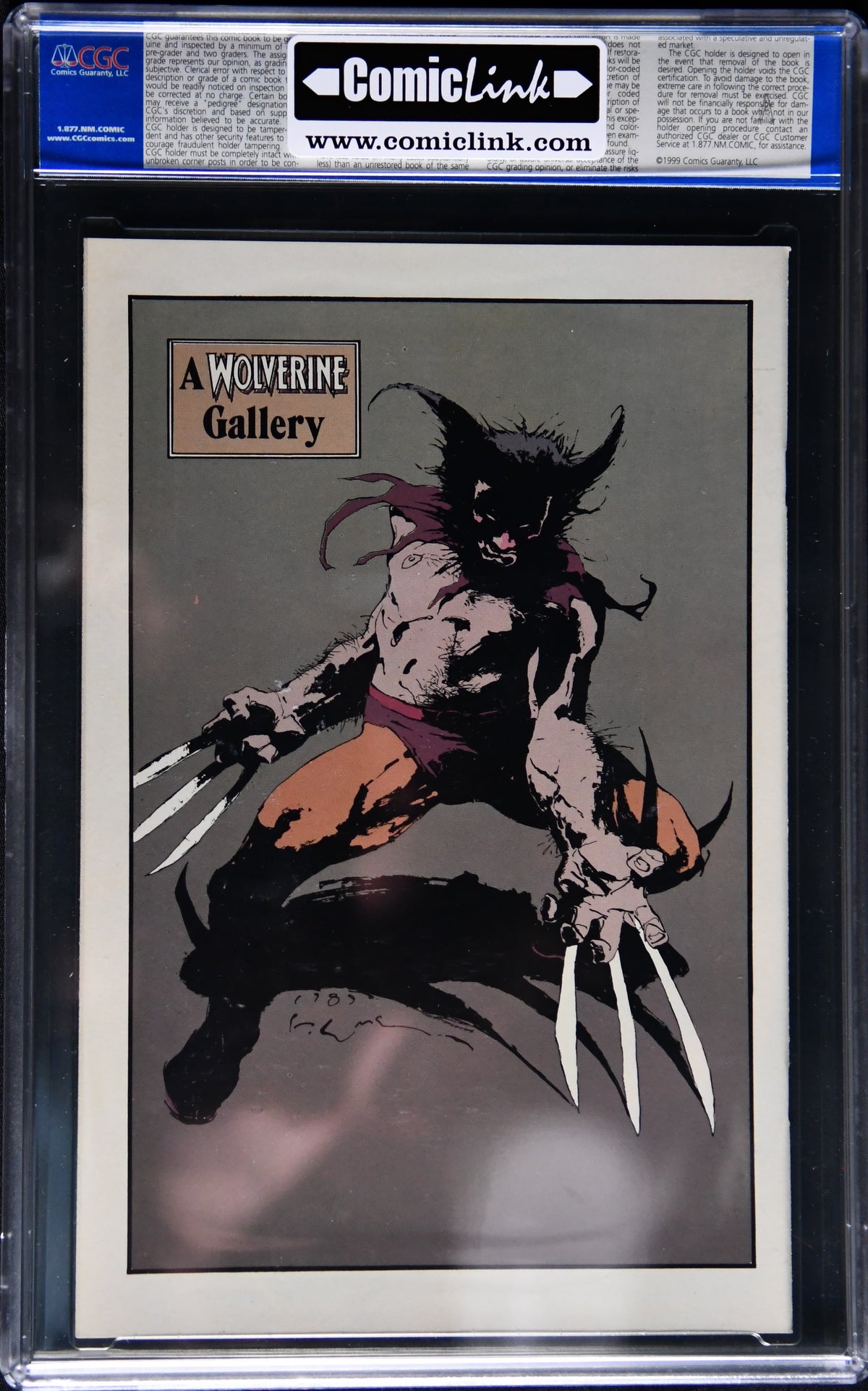Wolverine #10 CGC 9.8 Newsstand 1st Appearance Silver Fox Marvel 1989
