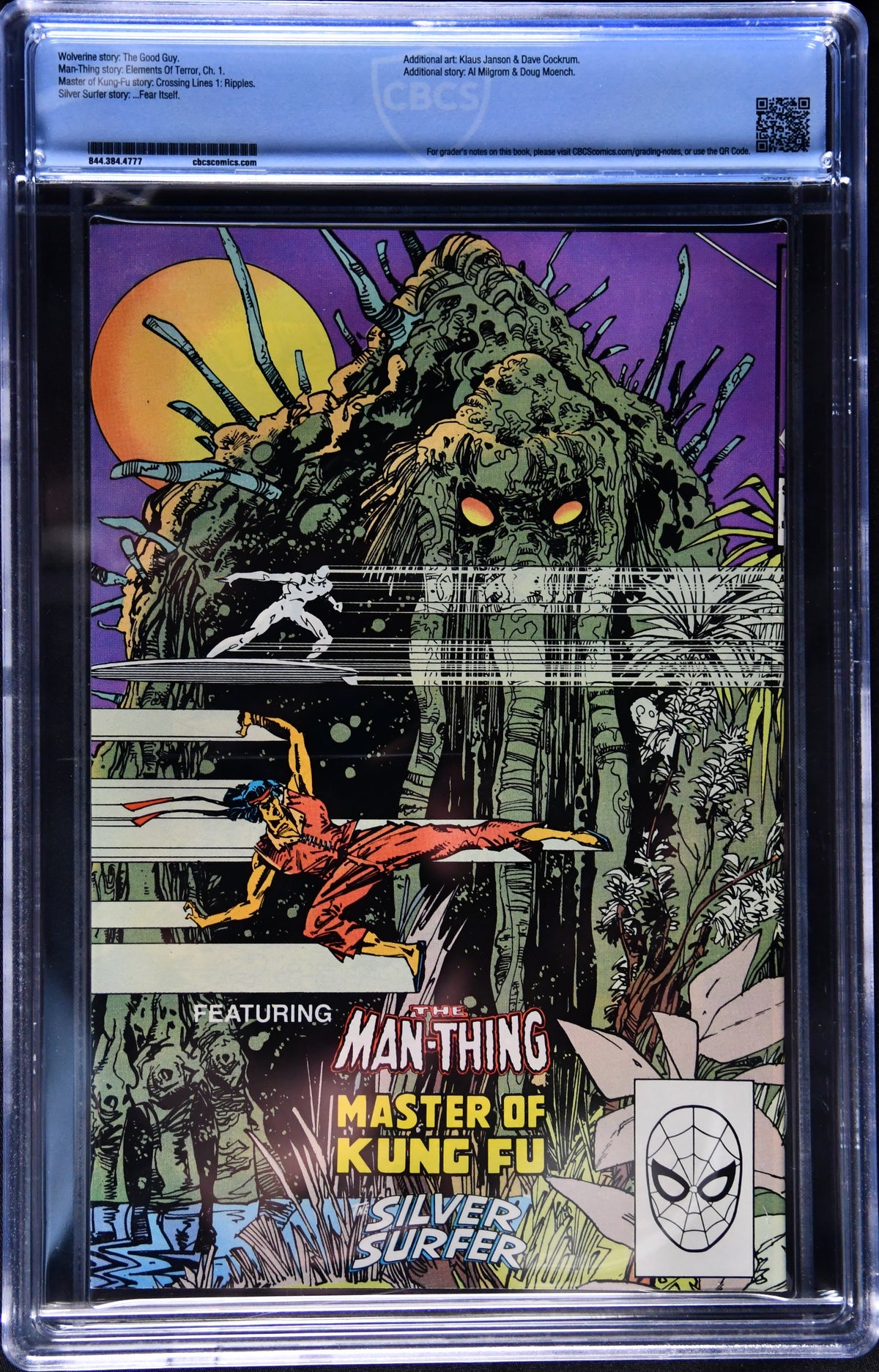 Marvel Comics Presents #1 CBCS 9.8 1st Wolverine in Madripoor 1st Princess Bar 1988