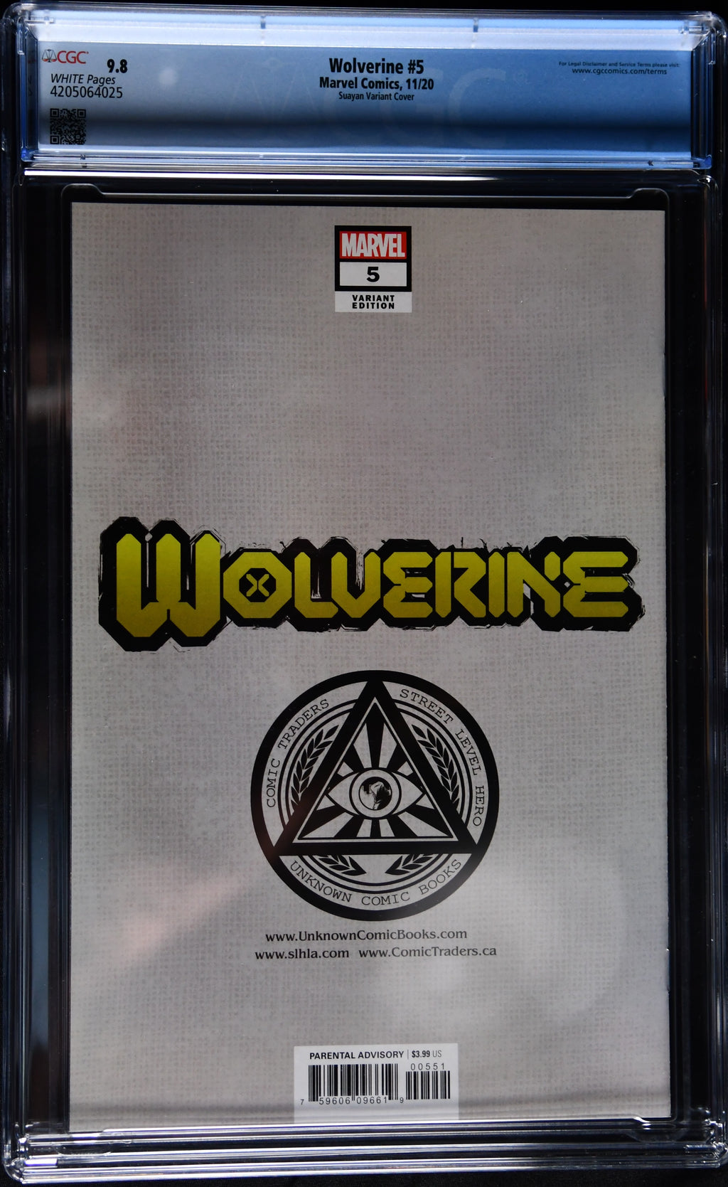 Wolverine #4 & #5 CGC 9.8 Mico Suayan X-Men #25 Homage Connecting Variant Set