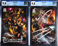 Wolverine #4 & #5 CGC 9.8 Mico Suayan X-Men #25 Homage Connecting Variant Set