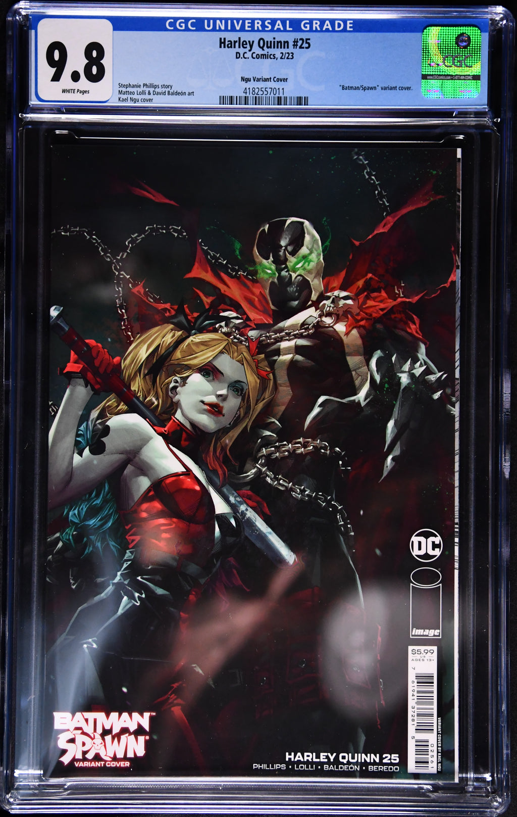 Harley Quinn #25 CGC 9.8 Kael Ngu Batman Spawn Variant DC 2023