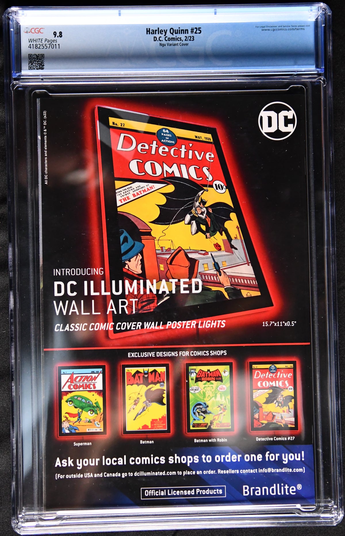 Harley Quinn #25 CGC 9.8 Kael Ngu Batman Spawn Variant DC 2023
