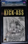 Kick-Ass #1 CGC 9.6 John Romita Jr Sketch Variant 1st Kick-Ass 2008