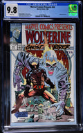Marvel Comics Presents #69 CGC 9.8 Wolverine Ghost Rider Wraparound Cover 1990
