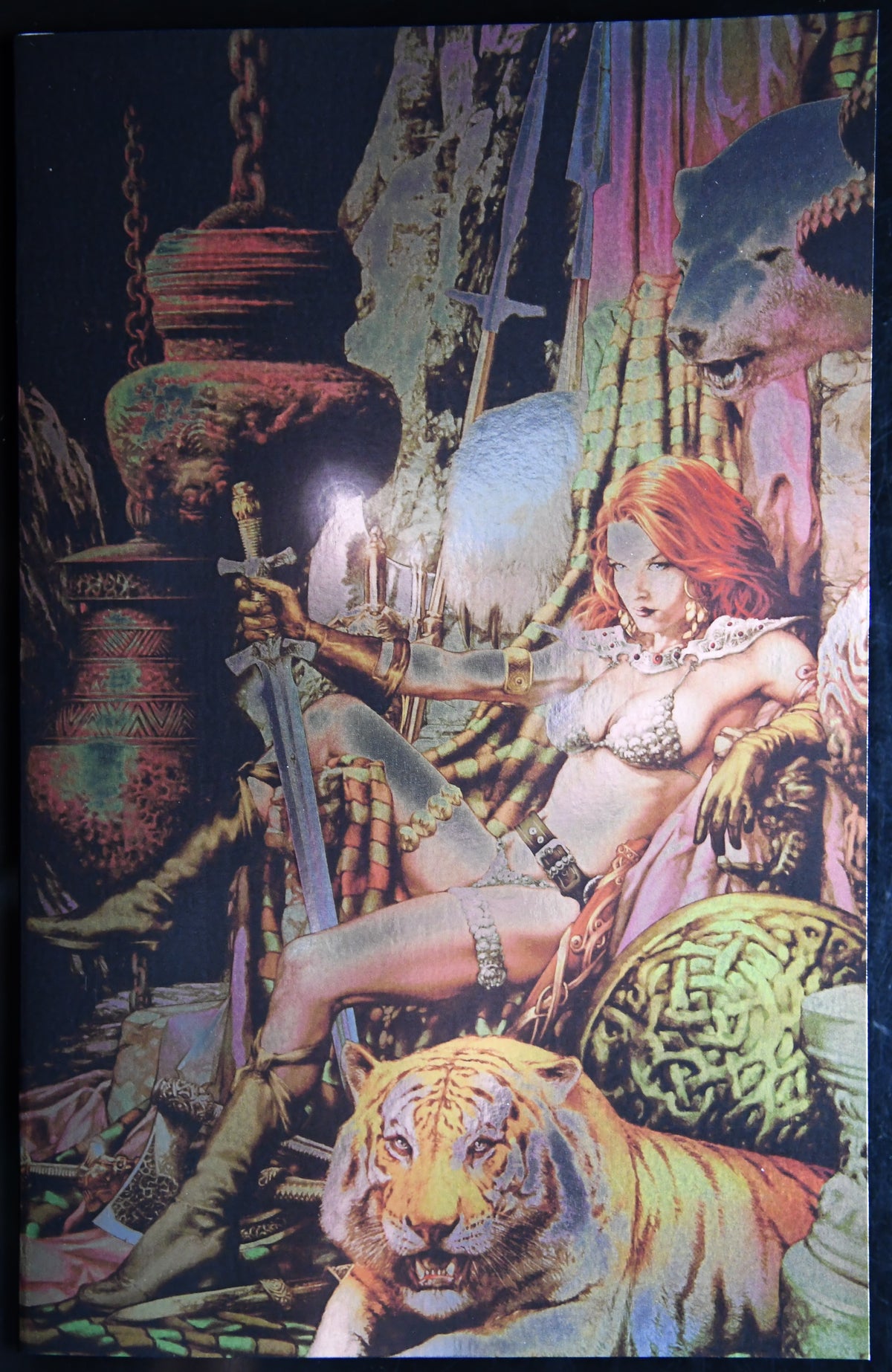 Legends of Red Sonja #5 Jay Anacleto Premium Foil Virgin Kickstarter Exclusive