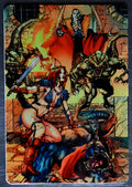 Red Sonja Deluxe Metal Trading Card #3 Kickstarter Castro Augusto