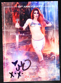 Red Sonja 50th Anniversary Rachel Hollon Signed Trading Card 4 of 8