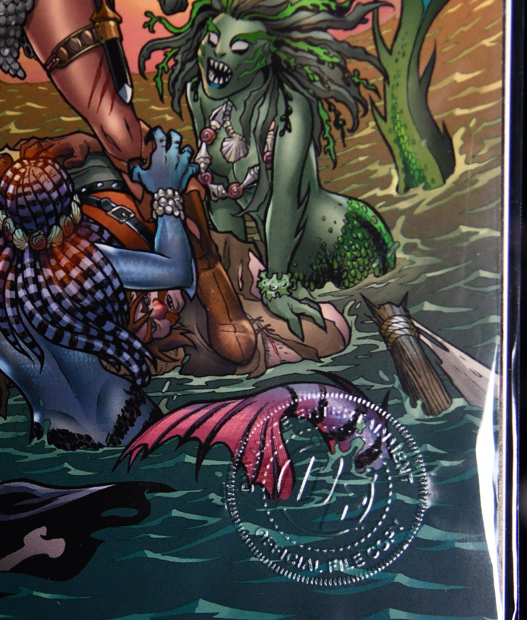 Invincible Red Sonja #1 Amanda Conner File Copy Signed Shannon Kingston COA