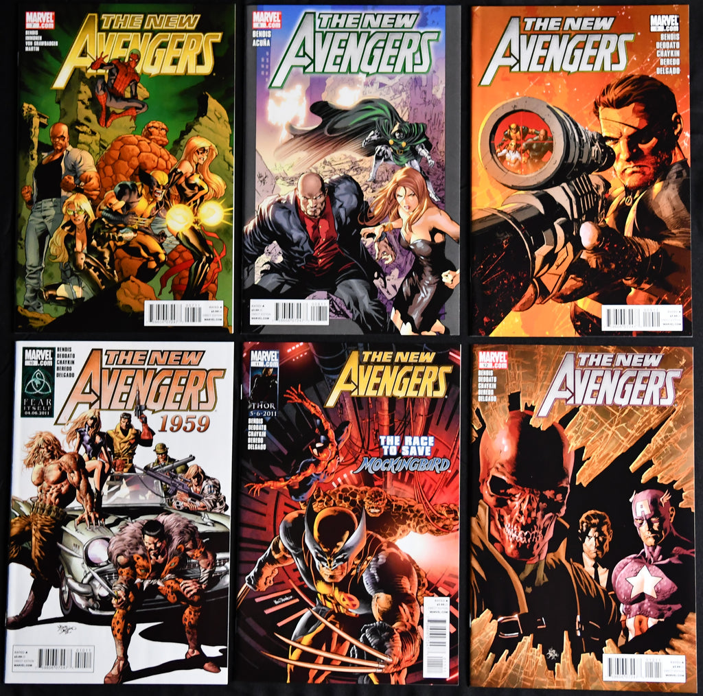 New Avengers Vol. 2 #1-13 Complete Opening Run Marvel 13-Book Comic Lot