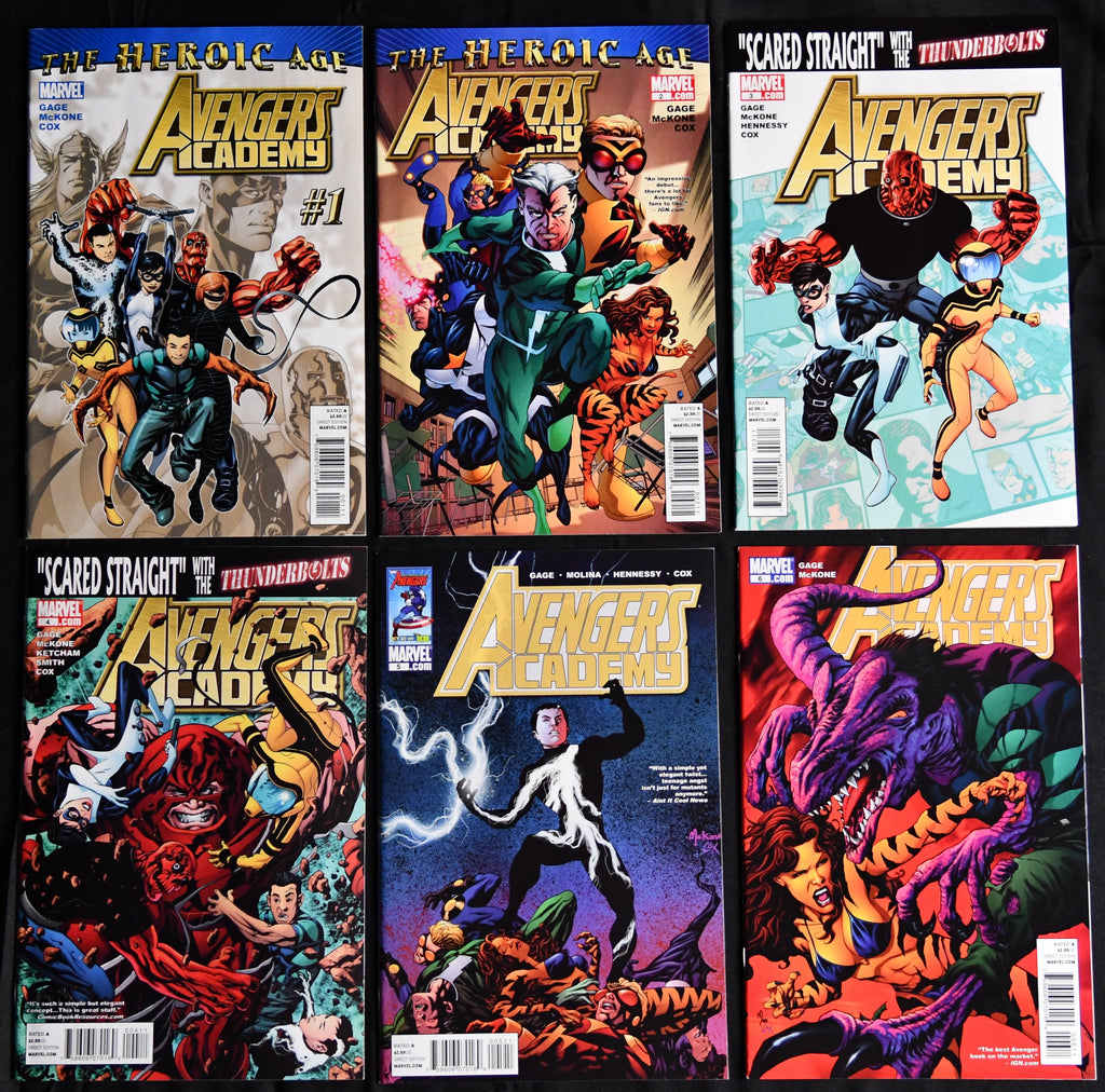 Avengers Academy #1-15 + #14.1 Giant-Size & More Marvel 21-Book Comic Lot