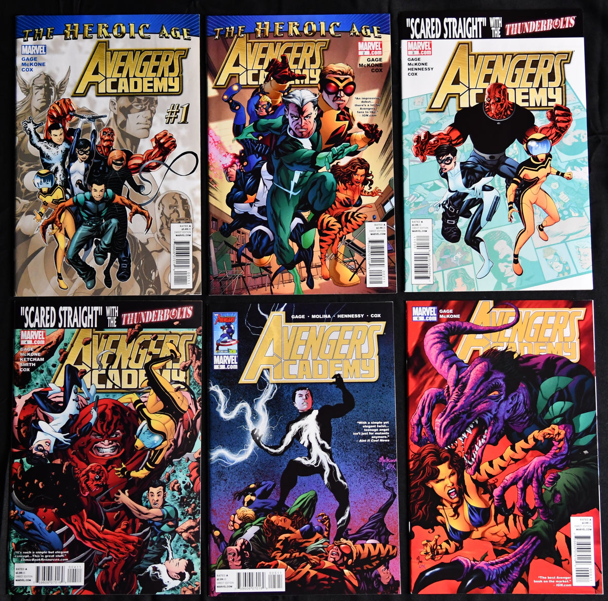 Avengers Academy #1-15 + #14.1 Giant-Size & More Marvel 21-Book Comic Lot