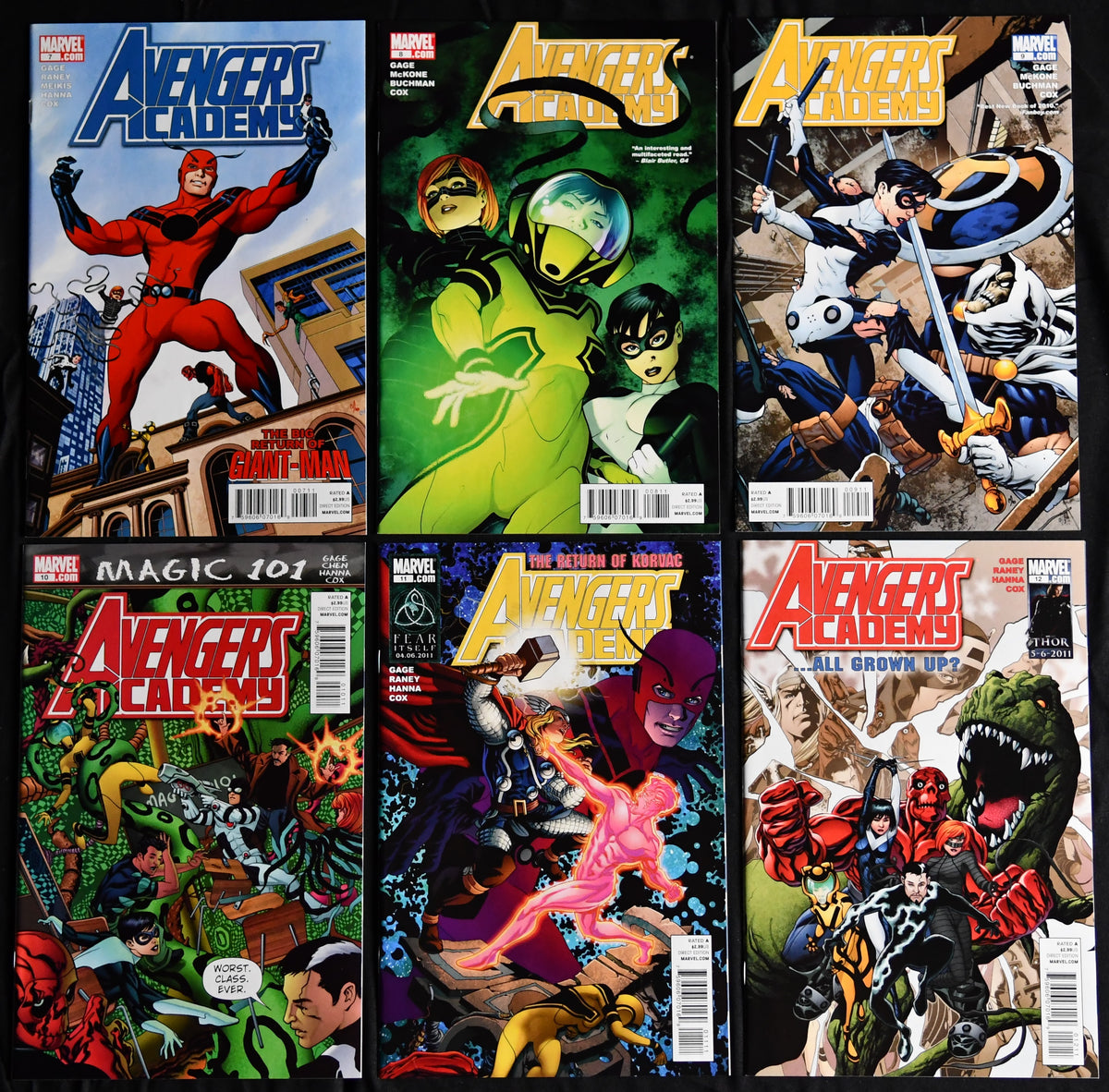 Avengers Academy #1-15 + #14.1 Giant-Size & More Marvel 21-Book Comic Lot