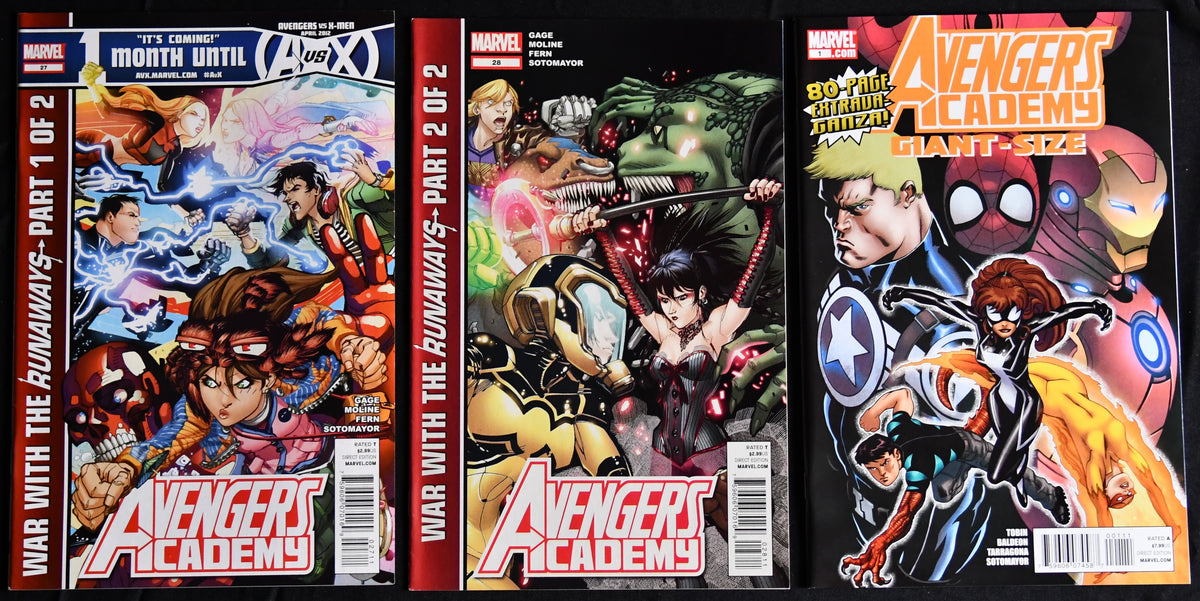 Avengers Academy #1-15 + #14.1 Giant-Size & More Marvel 21-Book Comic Lot