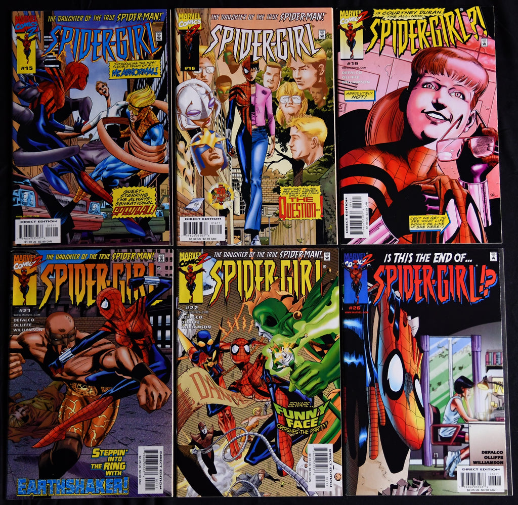 Spider-Girl #15-49 Marvel MC2 Mayday Parker 15-Book Comic Lot