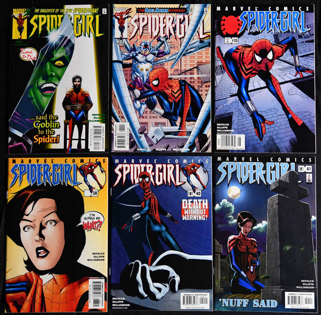 Spider-Girl #15-49 Marvel MC2 Mayday Parker 15-Book Comic Lot