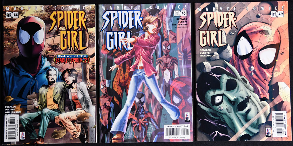 Spider-Girl #15-49 Marvel MC2 Mayday Parker 15-Book Comic Lot
