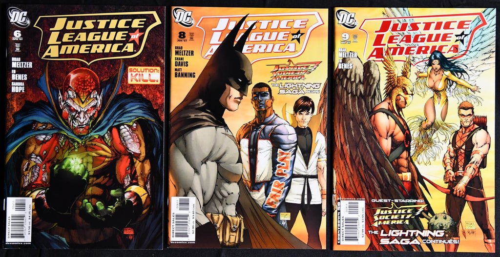 Justice League of America #0-6 8-11 Michael Turner DC 11-Book Comic Lot