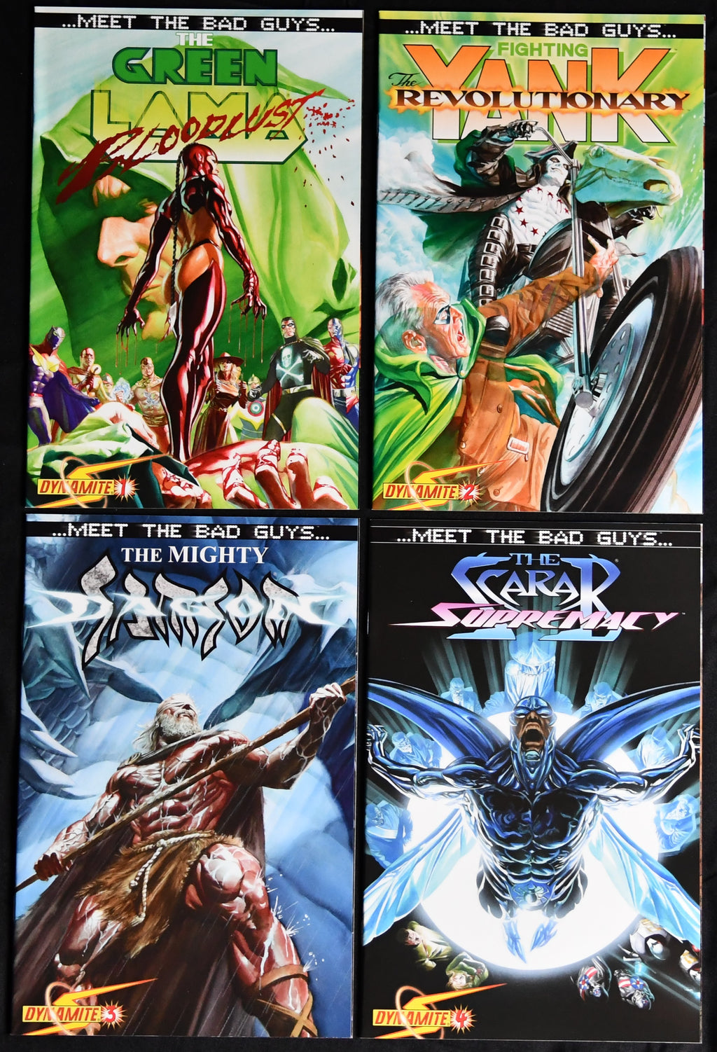 Project Superpowers Heroes & Villains 15-Book Lot Alex Ross Dynamite
