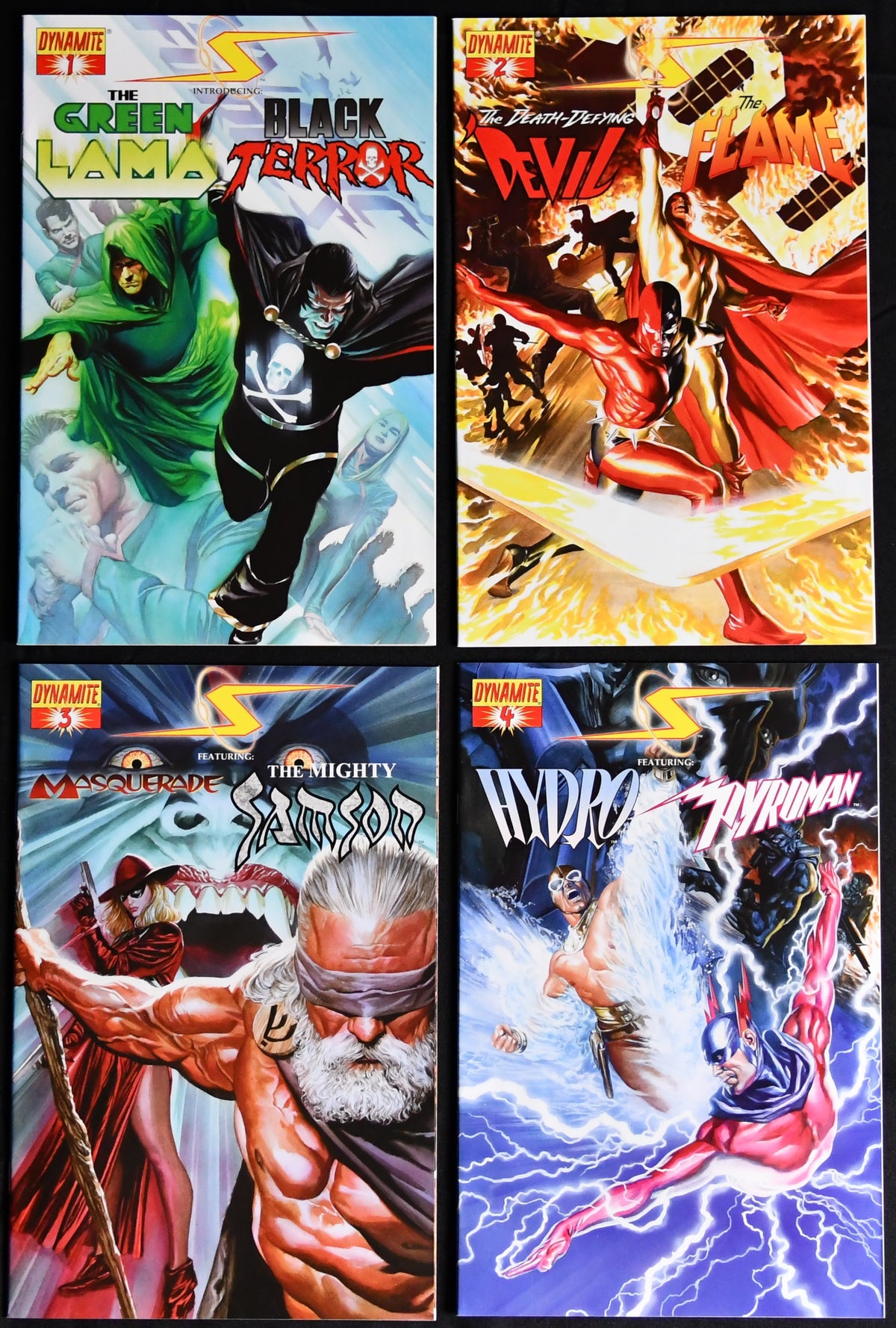 Project Superpowers Chapter One #0-7 + Wizard #1/2 Alex Ross 10-Book Set