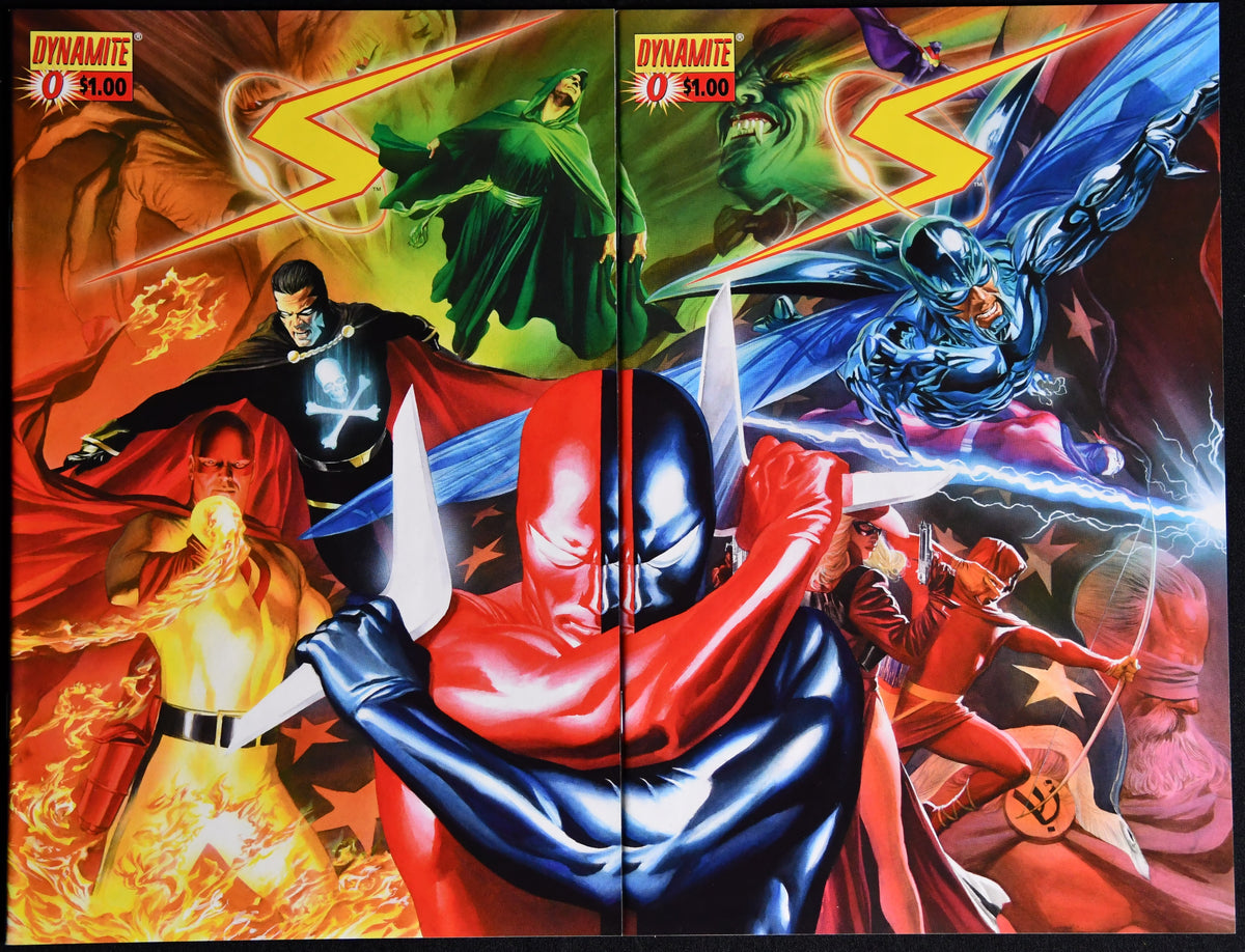 Project Superpowers Chapter One #0-7 + Wizard #1/2 Alex Ross 10-Book Set