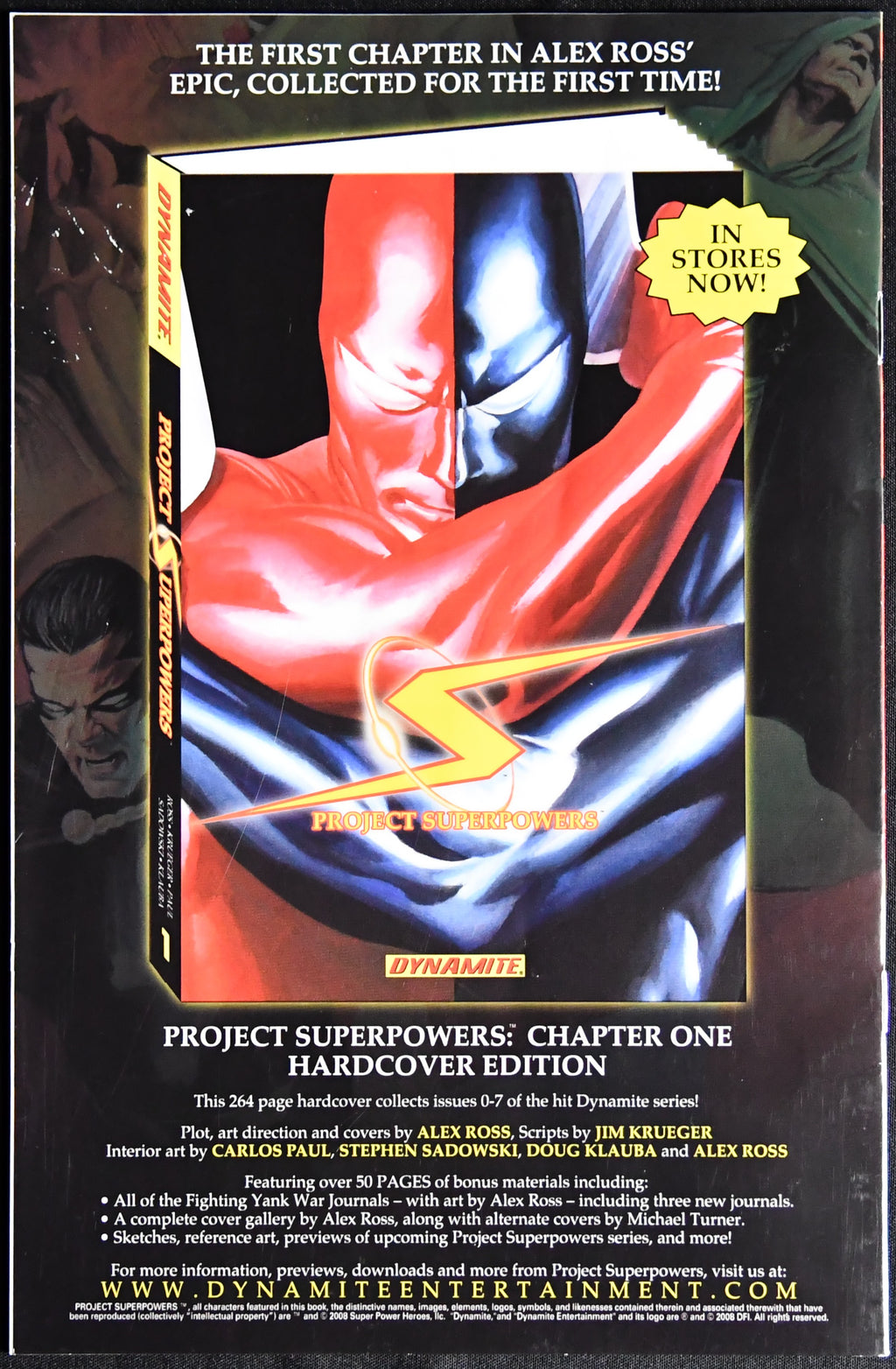 Project Superpowers Chapter One #0-7 + Wizard #1/2 Alex Ross 10-Book Set