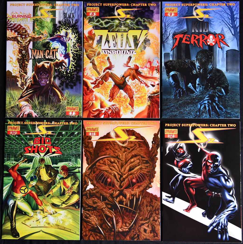 Project Superpowers Chapter Two #0-12 + Prelude & Sketchbook 15-Book Set
