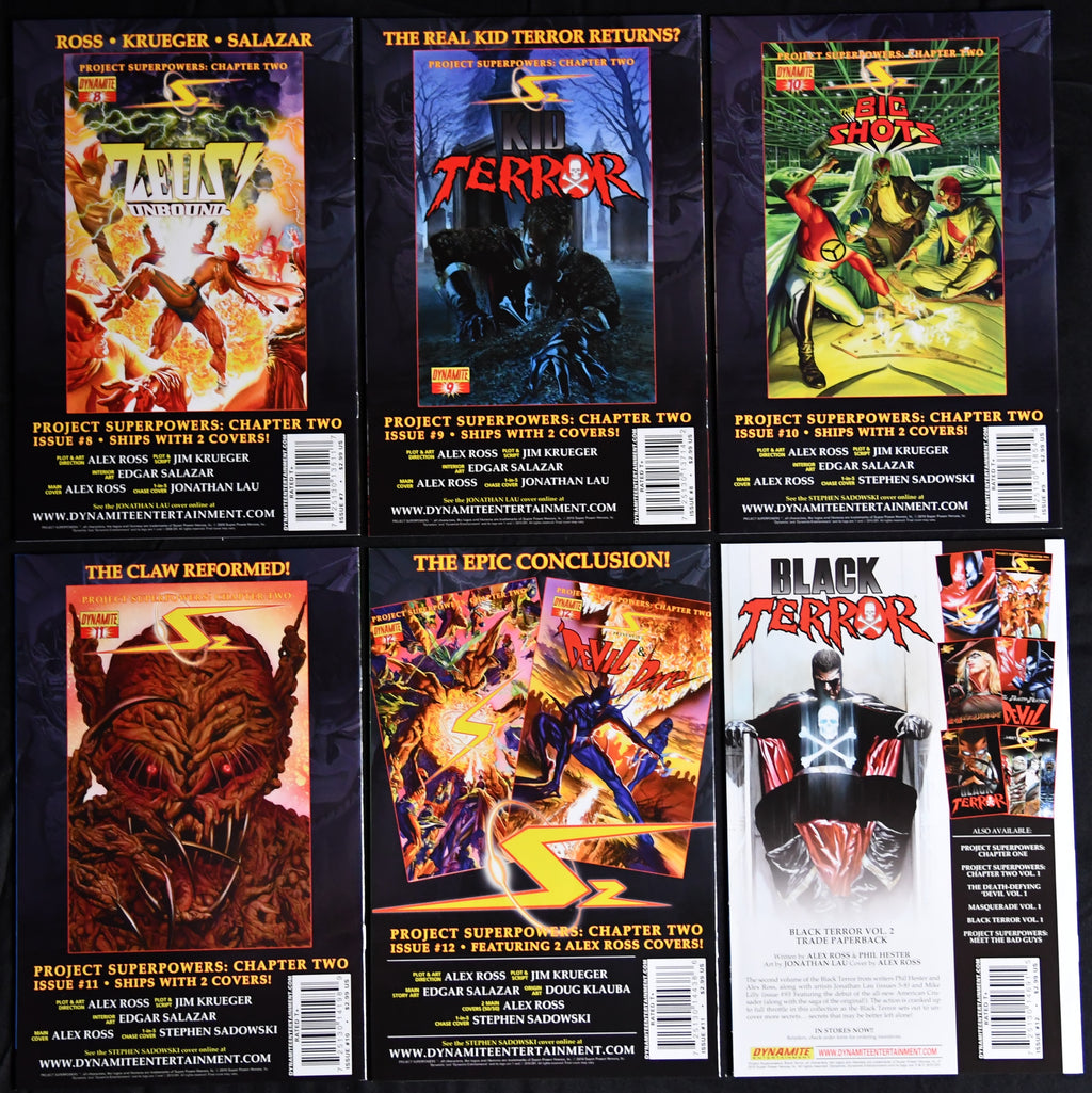 Project Superpowers Chapter Two #0-12 + Prelude & Sketchbook 15-Book Set