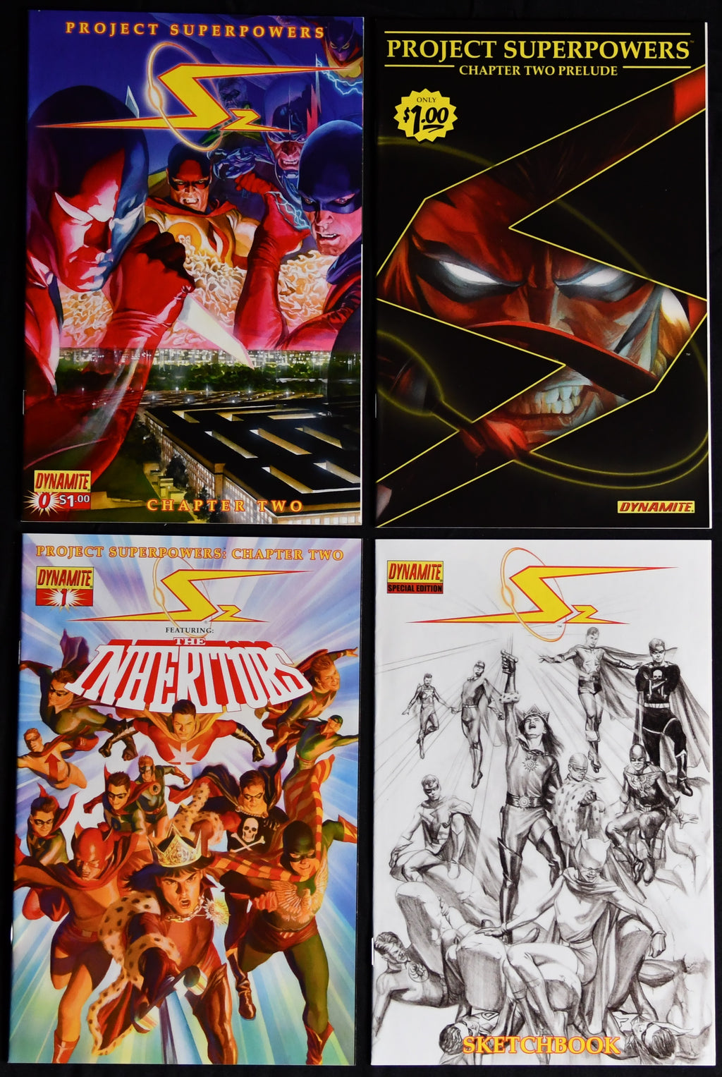 Project Superpowers Chapter Two #0-12 + Prelude & Sketchbook 15-Book Set
