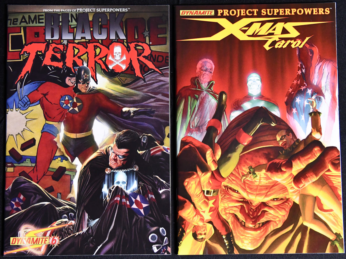 Project Superpowers Heroes & Villains 15-Book Lot Alex Ross Dynamite