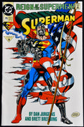 Superman #79 Signed by Dan Jurgens Reign of the Supermen DC Comics 1993