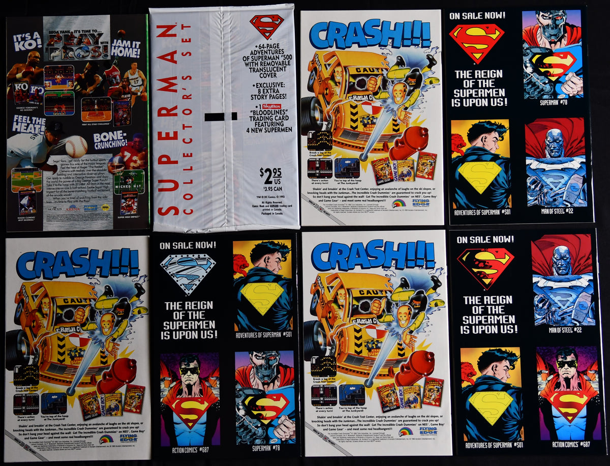 Reign of the Supermen Return of Superman 28-Book Set Collector Editions DC 1993