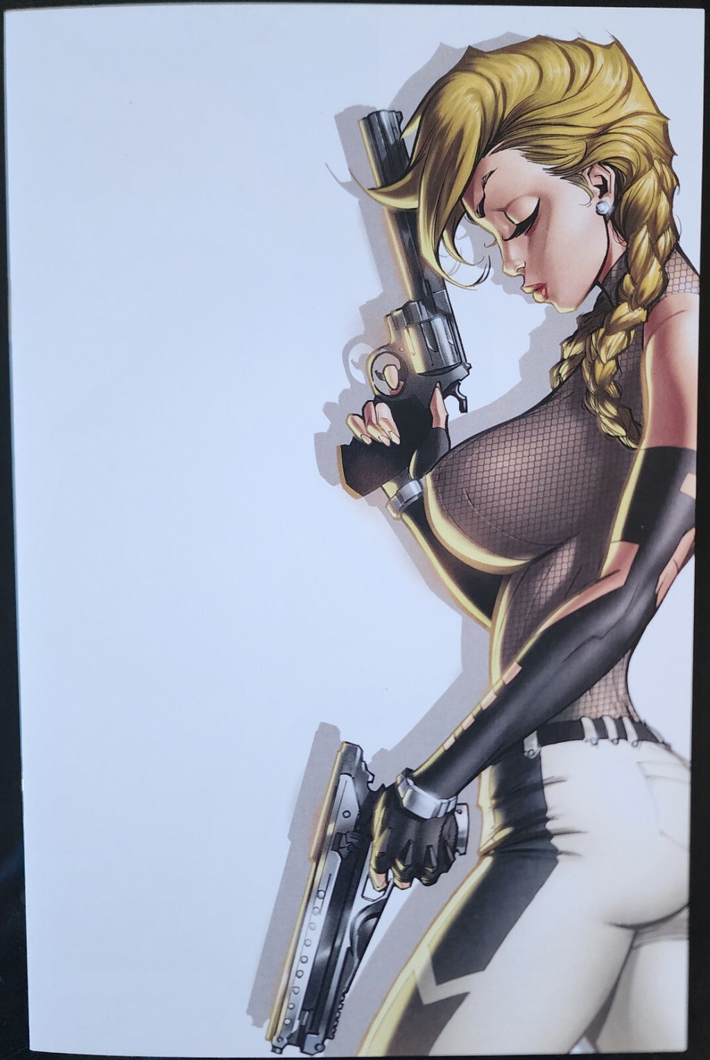 Guns & Angels #00 Ale Garza Virgin Blank Cover Copy 1