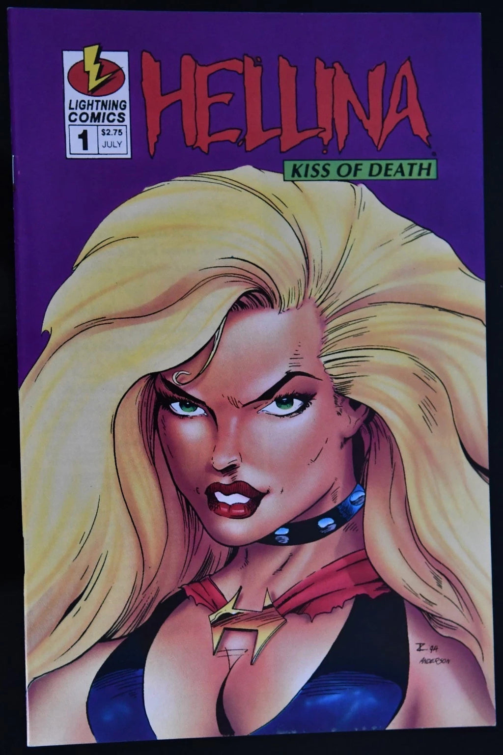 Hellina: Kiss of Death 1995 Lightning Comics Choose Your Issue