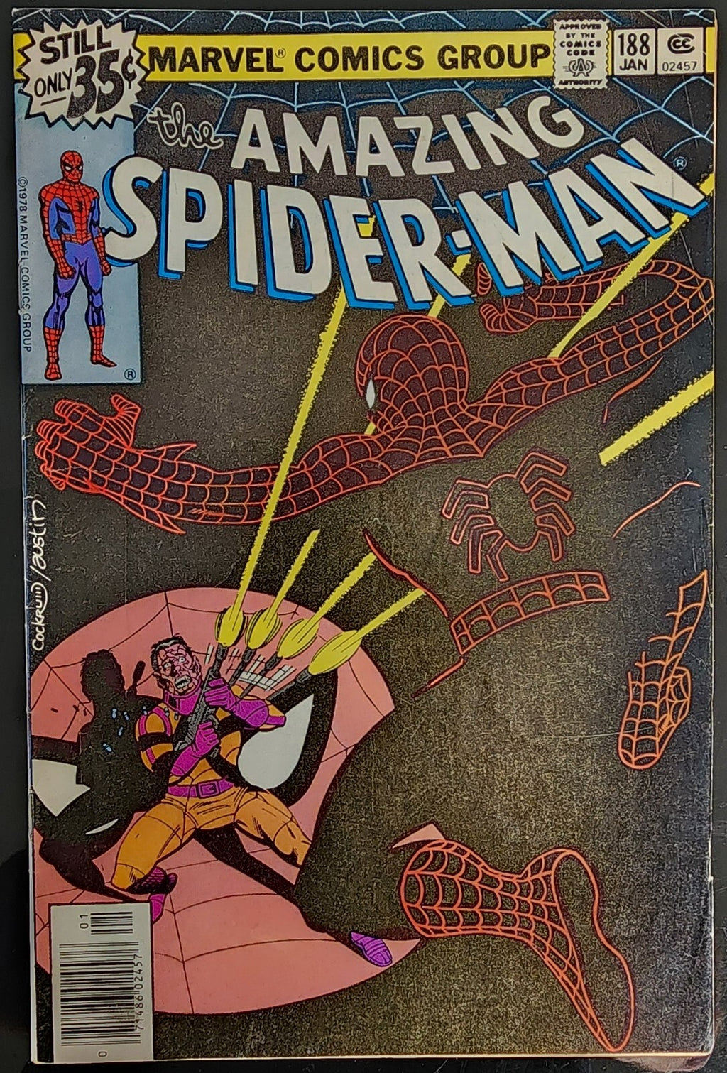 Amazing Spider-Man #188, #195 Origin 2nd app Black Cat 1st Jigsaw cover & more