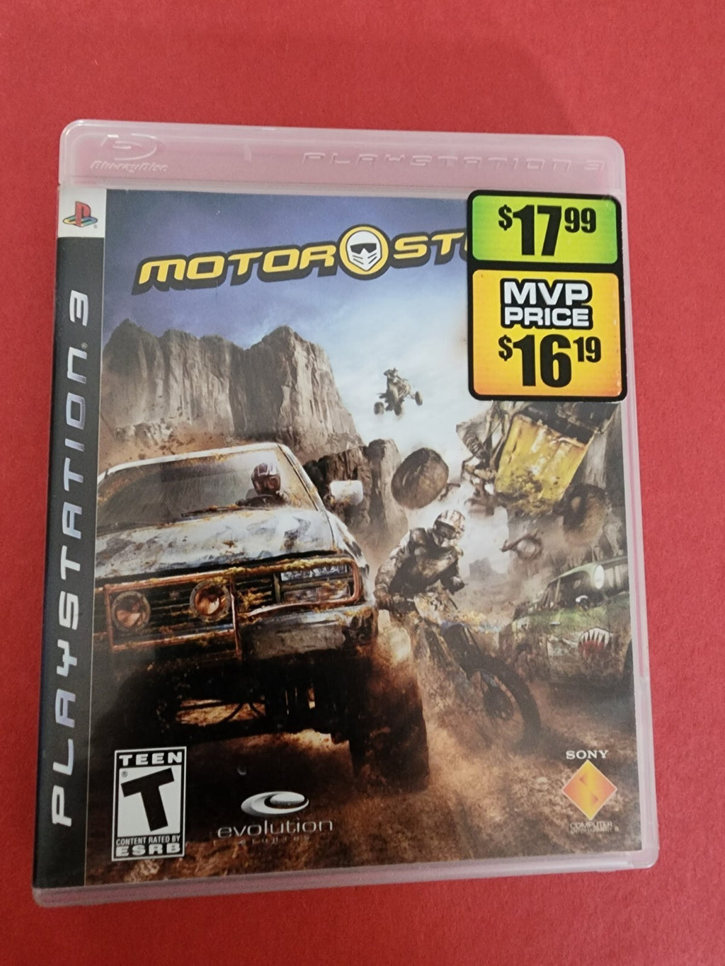 Motor Storm/Need for Speed Hot Pursuit PS3 Racing Bundle