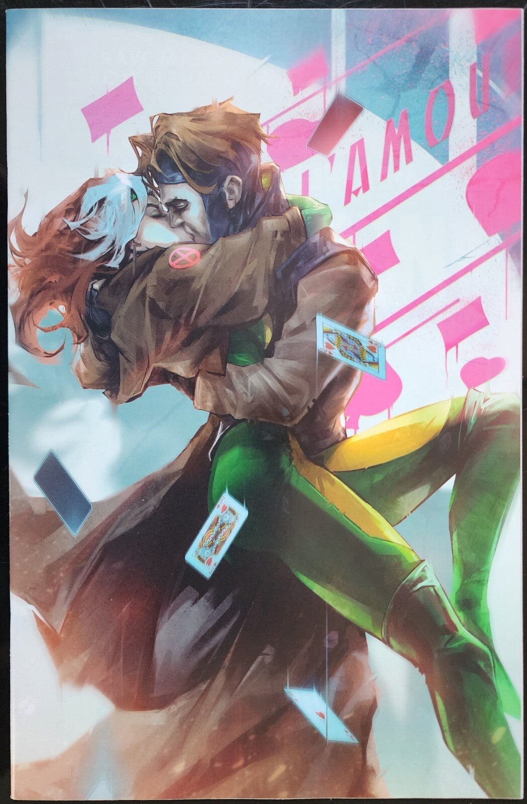 Rogue & Gambit #3 Unknown Comics Ivan Tao Exclusive Virgin Variant