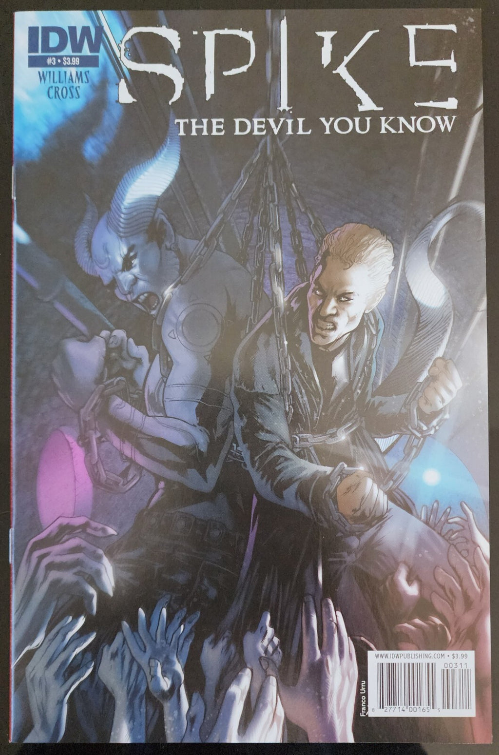 Spike the Devil You Know 1-4 plus Incentive Cover 2010 Buffy the Vampire Slayer