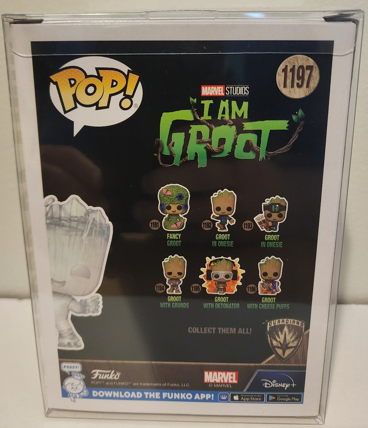 Funko Pop! Vinyl: Marvel - Iwua As Groot (Translucent) - Funko (Exclusive) #1197